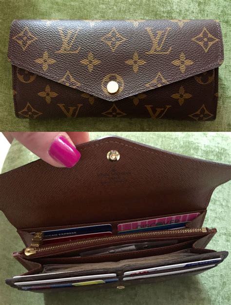 sarah wallet louis vuitton review.